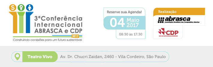 , 3º Conferência ABRASCA e CDP – Construindo Conexões para um Futuro Sustentável, Capital Aberto